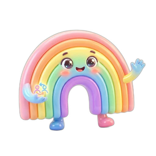 Rainbow Mascot